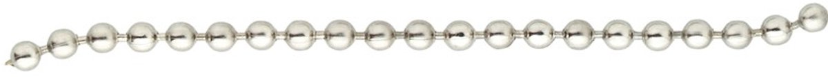 Kogelketting – Ø 3,2 mm – messing vernikkeld – per meter – sierketting – ketting