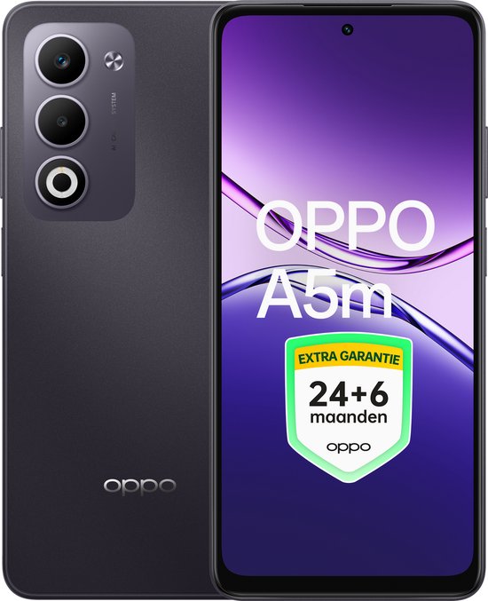 OPPO A5m 8+256GB Dark Purple - Extra Garantie