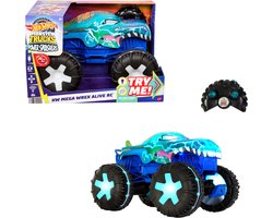 Hot Wheels Monster Trucks Mega Wrex Alive RC Voertuig - 1:15