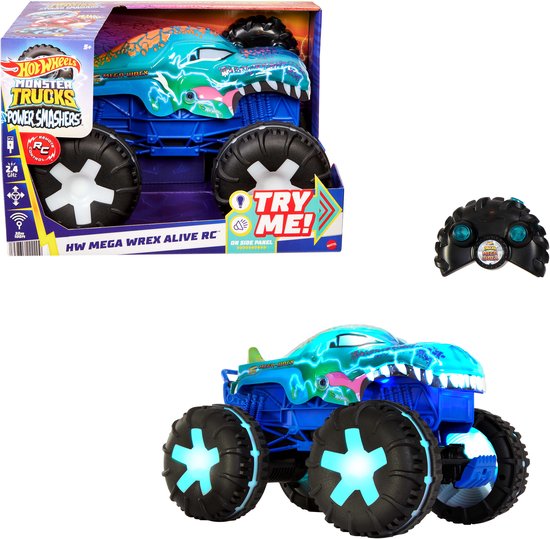 Hot Wheels Monster Trucks Mega Wrex Alive RC – 1:15