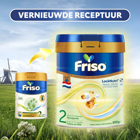Friso 2 Opvolgmelk - vanaf 6 maanden - 400G van Friso — afbeelding 4