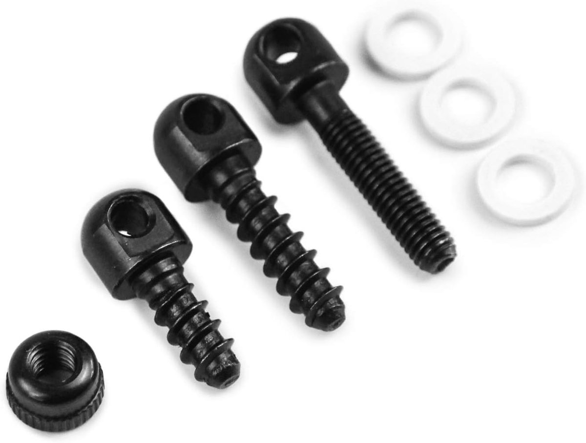 Houten Sling Swivel Schroeven - Geschikt voor Geweren en Jaaggeweren - 2 Stuks