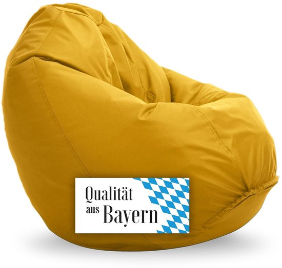 Zitzak Classico M - Geel - Geschikt voor Gamen en Lezen