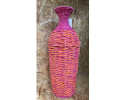 Jute Vaas | Colore | Pot | Bloempot | Plantenpot | Woonaccessoires | Woonaccessoire | Slaapkamer | Woonkamer | Decoratie | Deco | Decoratief | Inrichting | Handgemaakt | Huis | Kamer | Naturel | Ibiza | Wonen | Interieur | Landelijk | Stijl | Mooi