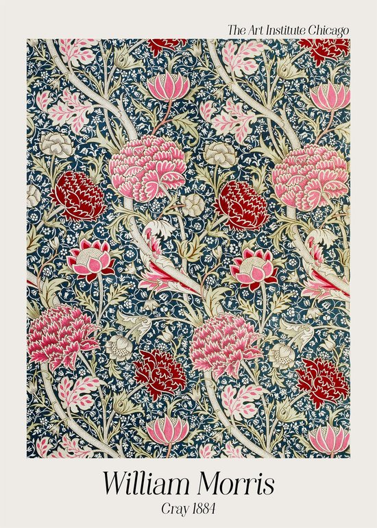 Cray William Morris poster 50x70 cm