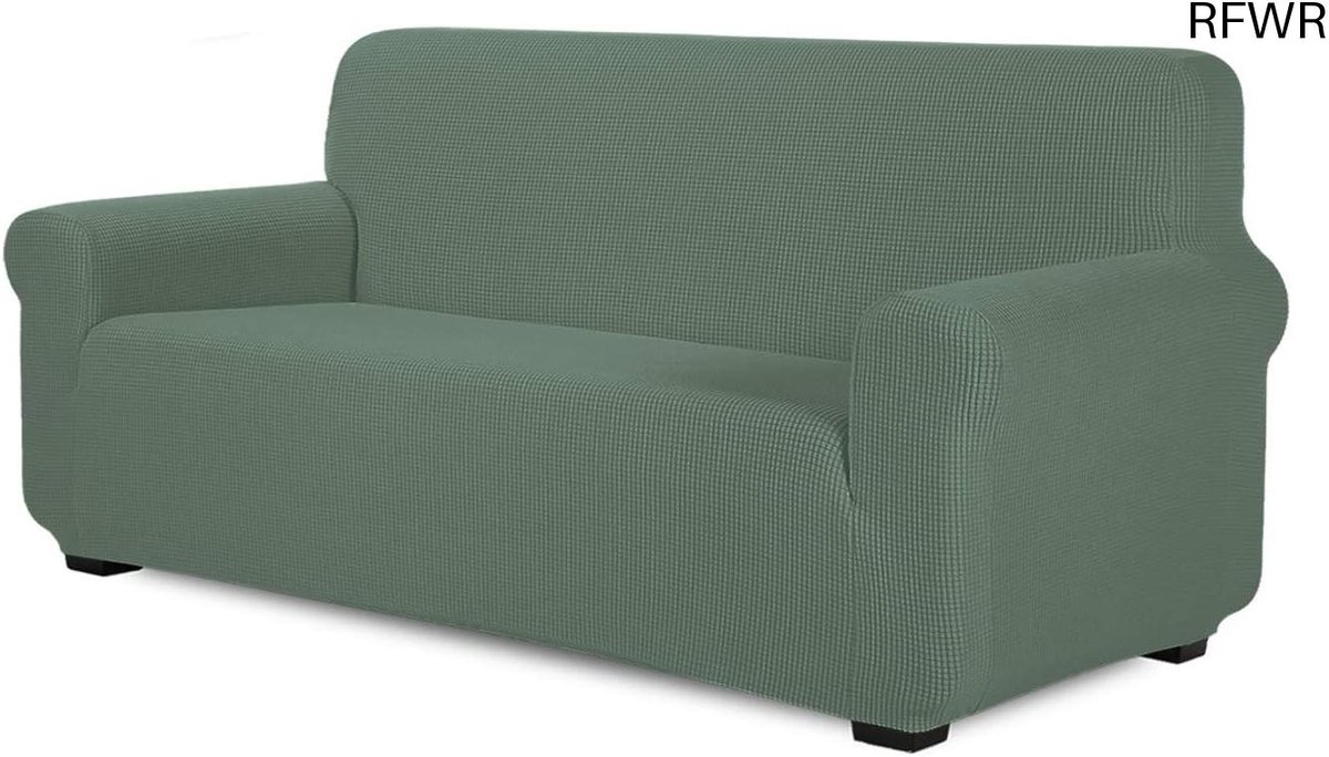 RFWR Rekbare Bankhoes voor 3-Zits Meubels - Elastische Sofahoes in Blauw
