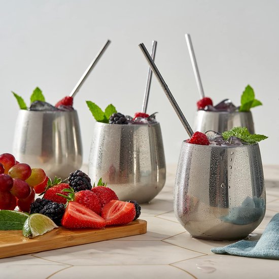 Siliconen Rietjesborstel, 2 Stuks Herbruikbare Rietjesborstels voor Glazen, Metalen, Smoothie Rietjes en Drinkbekers, Buigzaam, Antisliphandvat, 6mm 9