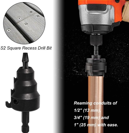Geberit FlowFit - Gereedschap / kalibreerdoorn 16-40 mm, Ruimer/ontbramer, verkoop per: 1 x 1