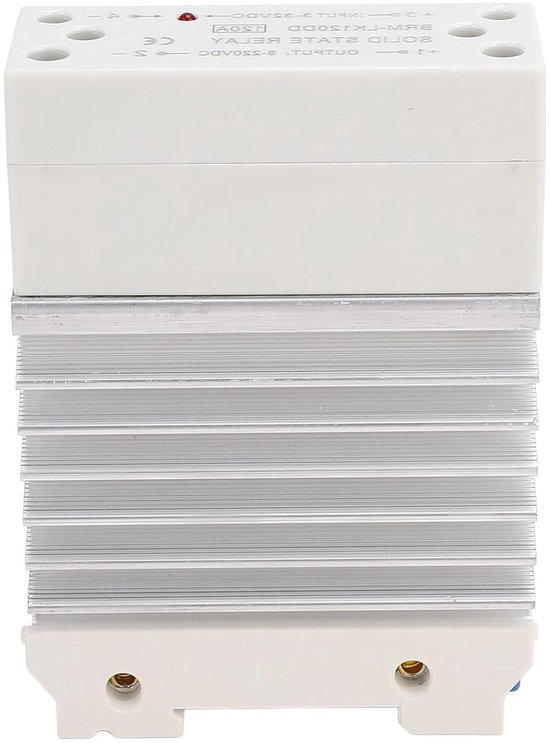 Solid State-relais, 3-fasen SSR-controller Industrie-apparatuur voor middelmatige laagspanning DC‑AC 40‑480V AC JGX‑3, met goede vlamvertraging(4840Z