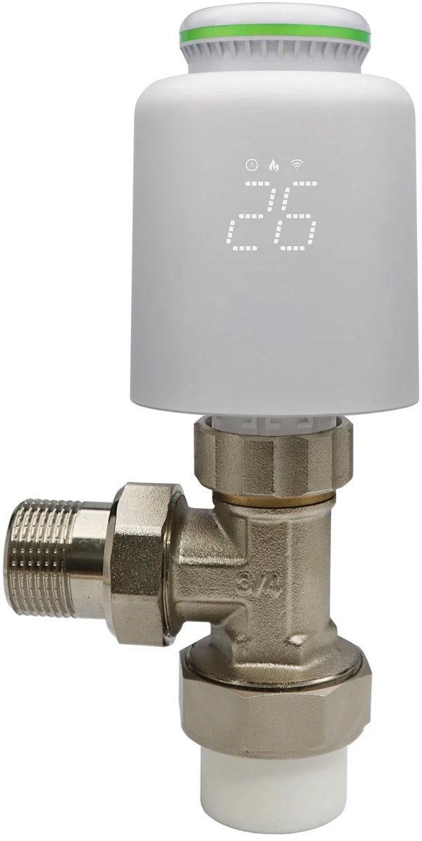 Quality Heating Wifi Slimme radiatorknop - Thermostatische Radiatorkraan - Thermostaatknoppen - Slimme radiatorknop thumbnail 2
