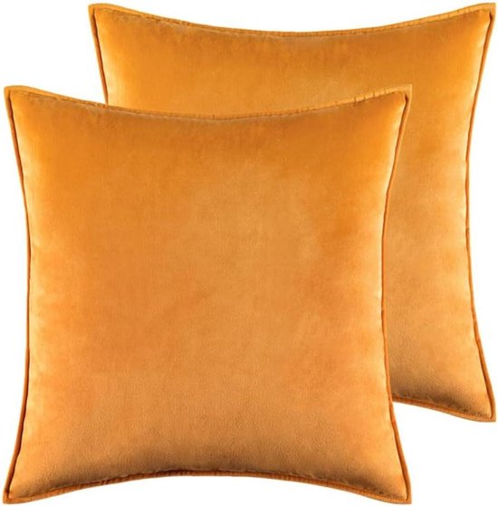 MIULEE Kussenslopen, voor sierkussens, set van 2, wol, fluweel, boho, decoratief kussen, voor de bank, slaapkamer of woonkamer, 50 x 50 cm, lichtgrijs