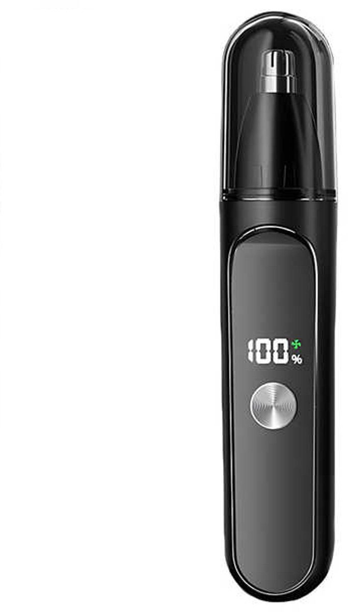 Neushaartrimmer - Professionele neushaartrimmer - LED-display - C-type oplaadbaar - dubbelzijdig mes