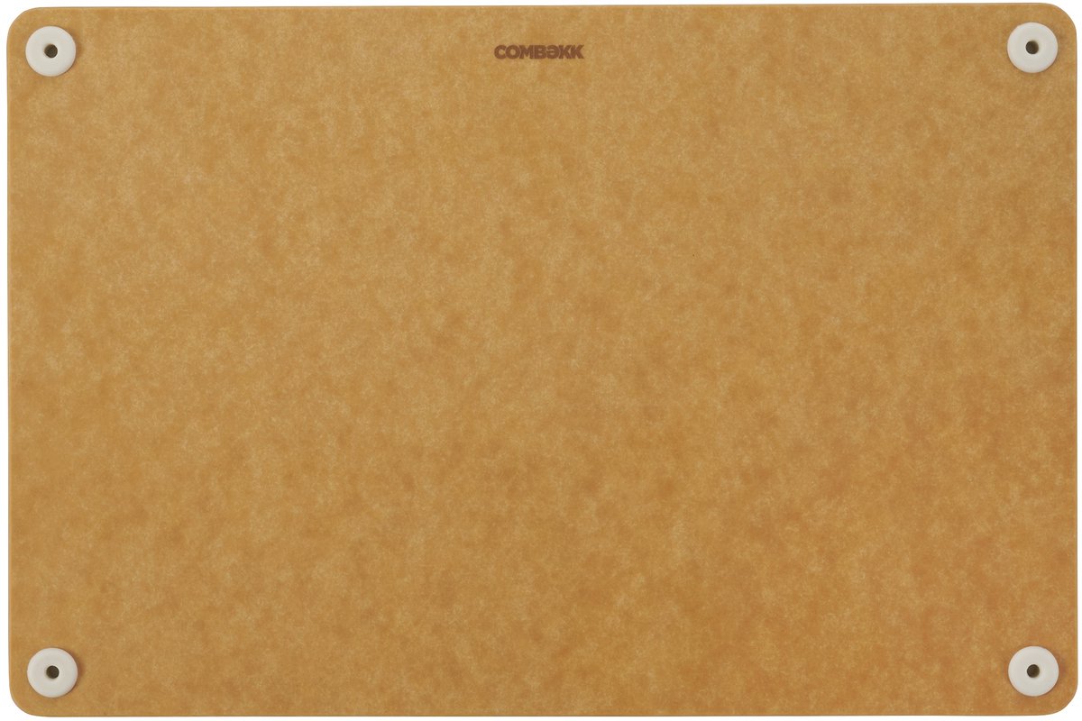 Combekk snijplank – FSC Geperst Hout – Microplasticvrij - Antibacterieel - Vaatwasserbestendig – 20x30 cm – Naturel