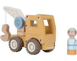 foto van Little Dutch houten Kraanwagen FSC