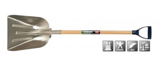 Pelle à grains Polet alu 410x330 d-steel