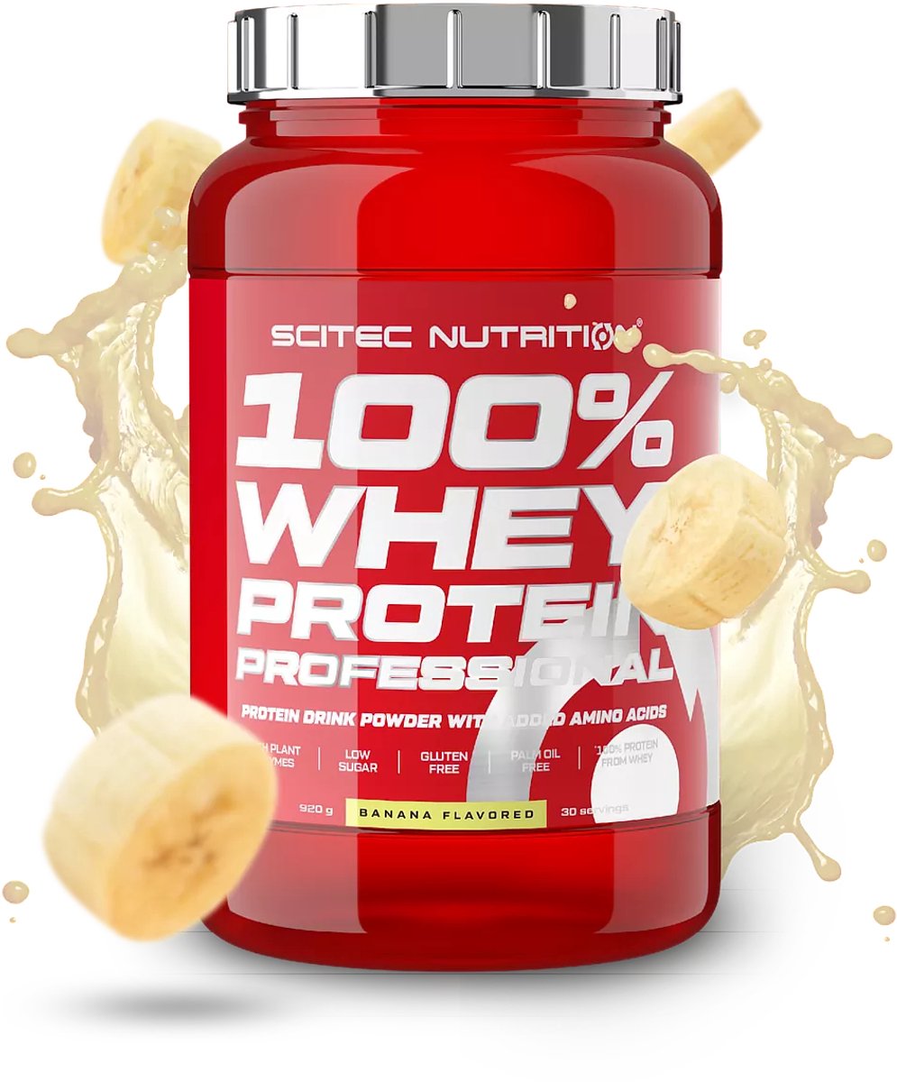 Scitec Nutrition - 100% Whey Protein Professional (Banana - 920 gram)