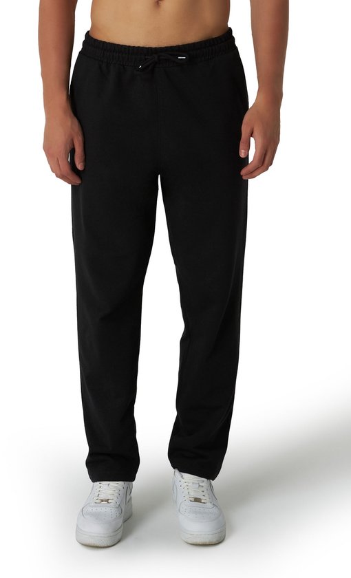 Pantalon de jogging homme ROSS CAMP, coupe droite, longueur adulte, Zwart M