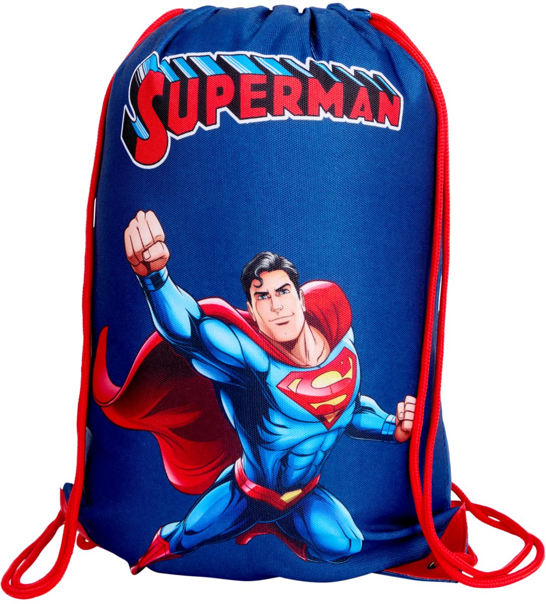 Superman Gymtas - Sporttas - Rugzak - Rugtas - Schooltas - Gymtas Jongen - Gymtas Meisje
