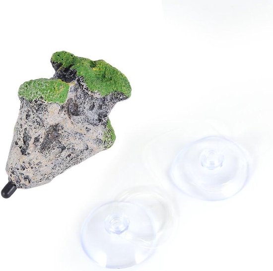 Aquarium Fish Tank Drijvende Rotsen Ornament Landschap Moss