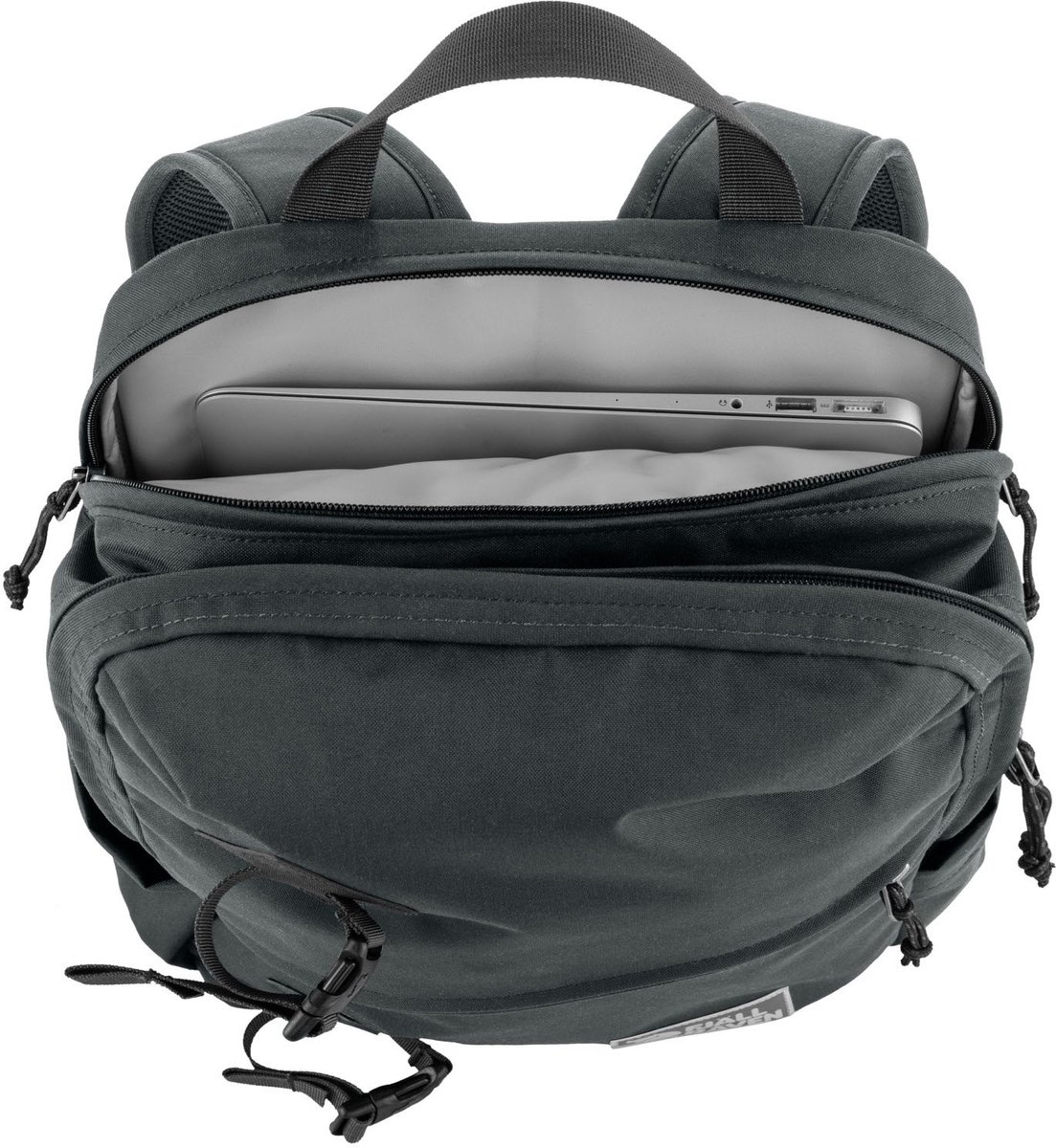Fjällräven Vrije tijd rugzak Rugzak met laptopvak Vardag 17 Backpack Coal Black Zwart – foto 6