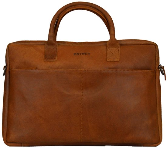 Sac pour ordinateur portable DSTRCT Limited - 17 pouces - Cognac