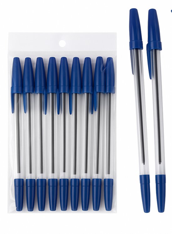 Pennenetui Oxford Stand-Up blauw - Kantoor Kompleet