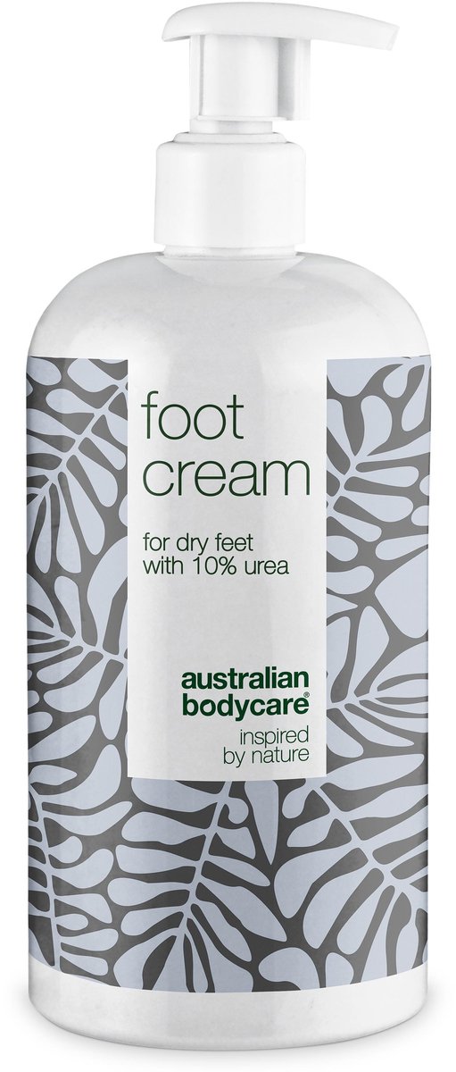 Goedkoopste Australian Bodycare Foot Cream 500 ml - Verzorgende voetcrème met 10 Ureum & 100 natuurlijke Tea Tree Olie - Geschikt voor droge voeten om scheuren in je huid te voorkomen
