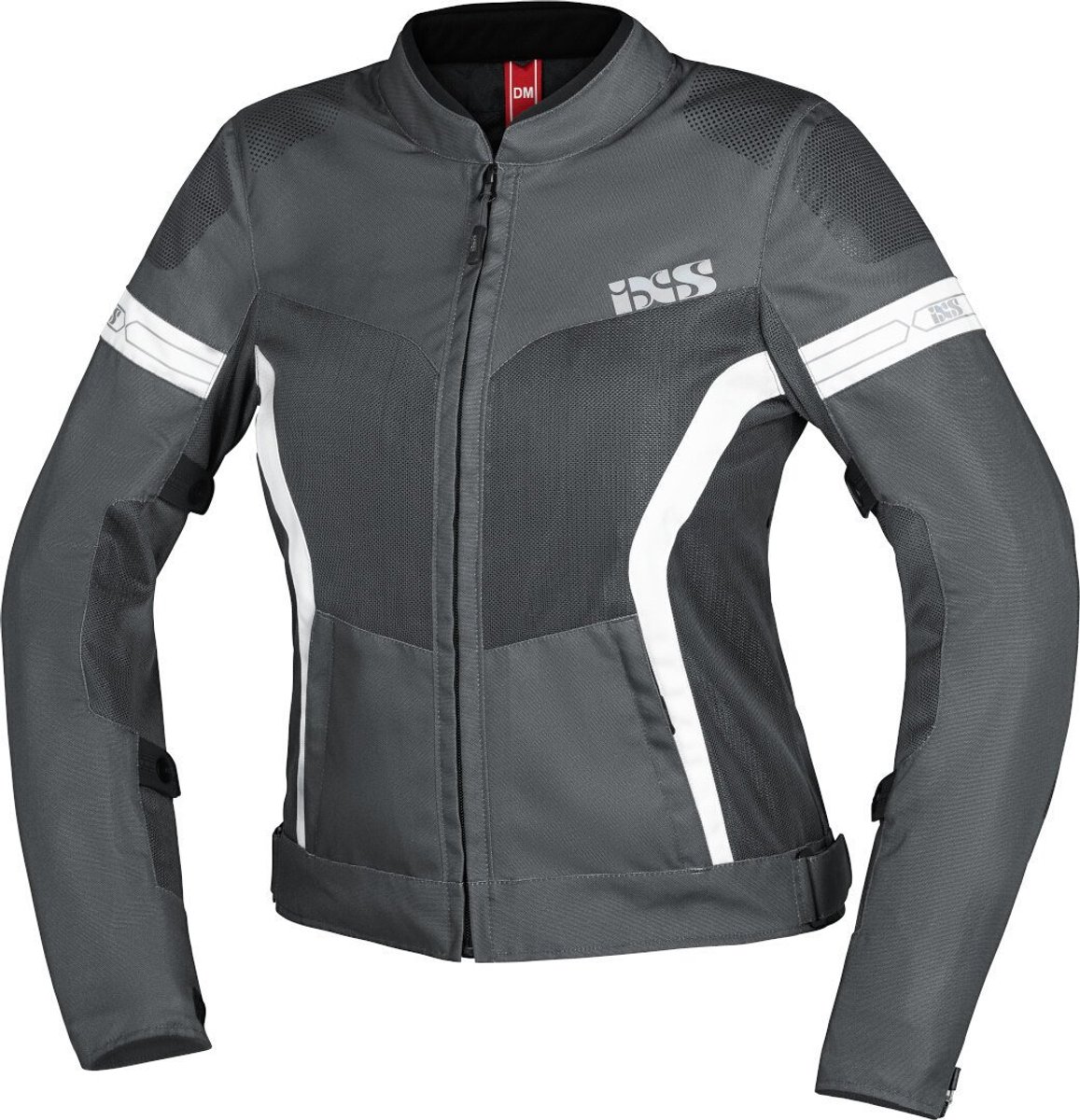 IXS Trigonis-Air Dames Grijs Textiele Motorjas - Jas