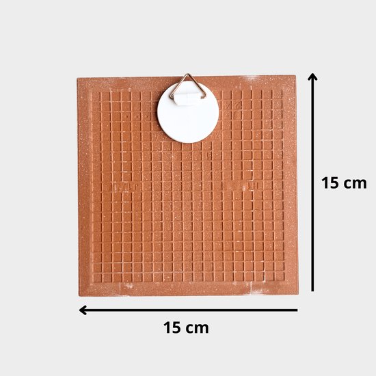 Cadeau de mariage | Sommes-nous enfin mariés depuis 20 ans, nous obtenons une telle tuile de chatte | Tuile de sort | Carreau de chatte 20 ans marié | Système d'accrochage gratuit