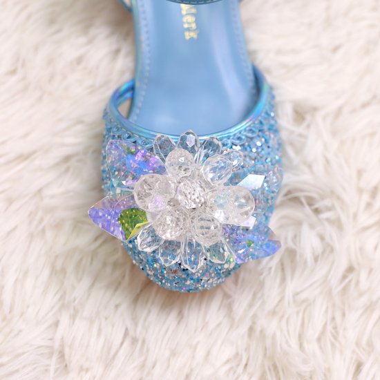Chaussures princesse - Blauw - taille 32 (semelle intérieure 20,4 cm) - Habillage vêtements Fille - Chaussures Elsa