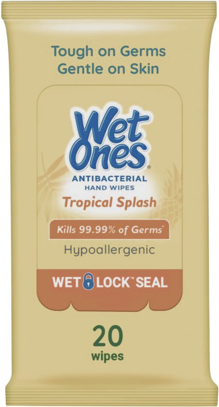 Antibacteriële handdoekjes met citrusgeur