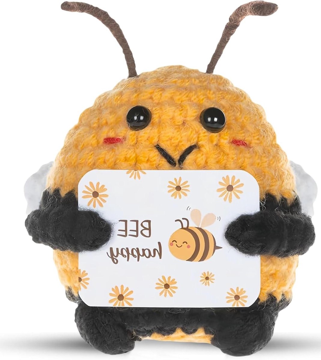 Allecto Premium - Miniatuur gehaakte bij voor emotionele ondersteuning en decoratie