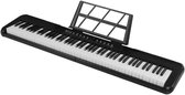 Bol.com PlayOn Keyboard - Piano - Keyboard Piano - Digitale Piano - 88 Toetsen - Zwart - 109 x 21 x 7 cm aanbieding