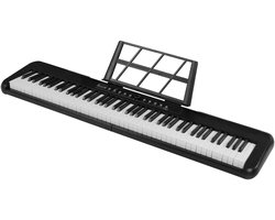 PlayOn Keyboard - Piano - Keyboard Piano - Digitale Piano - 88 Toetsen - Zwart - 109 x 21 x 7 cm