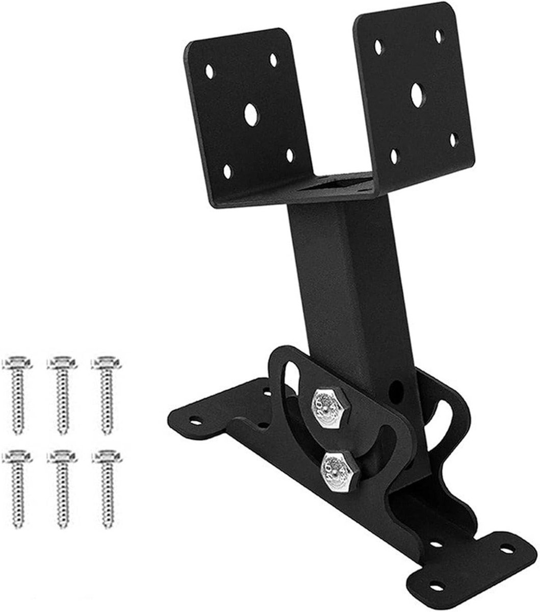 Verstelbare Dak Riser Beugel Kit voor Pergola - Koolstofstaal - Past op 4x4 en 4x6 Balken