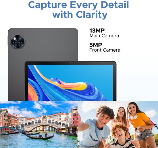 DOOGEE Tablet U11 Pro VIP - Tablette - 30GB RAM + 256GB ROM - 8580