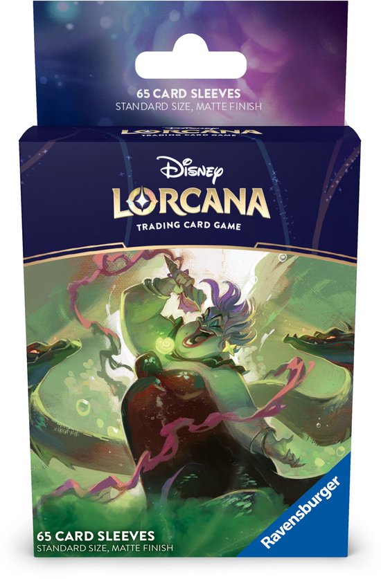Foto: Disney lorcana tcg archazia s island ursula 65 card sleeves uk