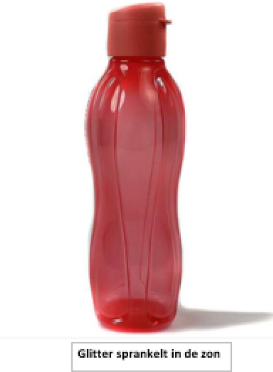 Tupperware ecofles 500ml rood