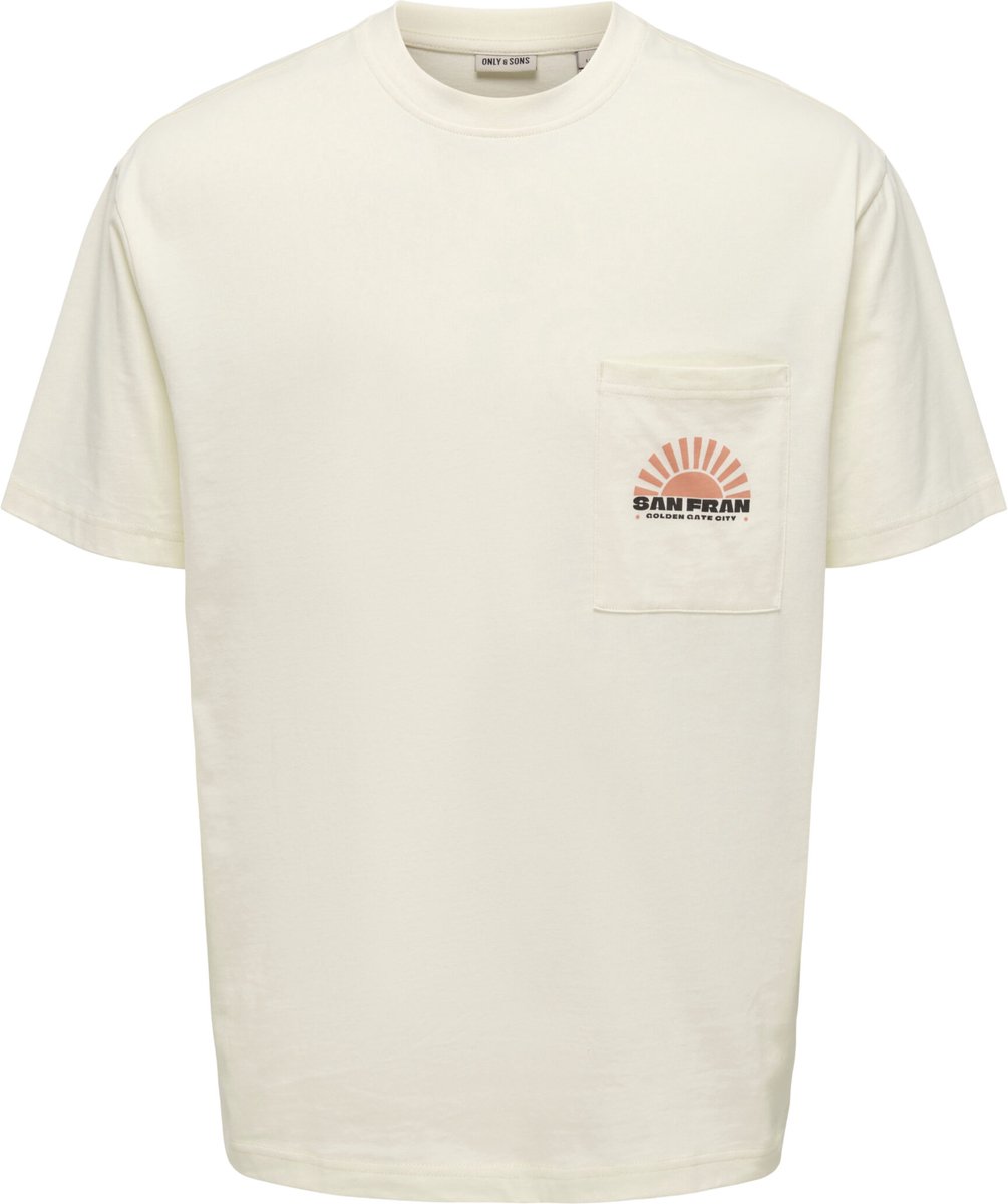 ONLY&SONS - ONSFRED RXL SS POCKET CITY TEE - Heren - T-shirts