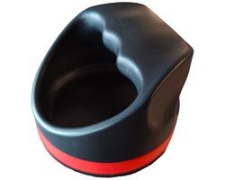 TopTable airhockey pusher Pro w/rubber ring 105mm, horecakwaliteit!