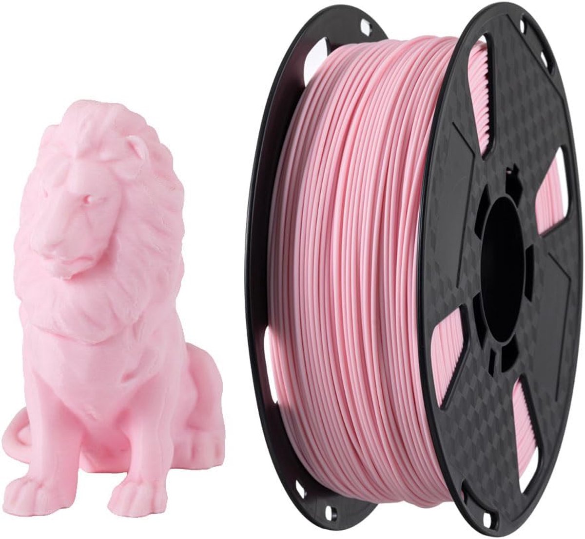 Roze PLA Filament 1,75 mm - 3D Printer Filament 1KG - FDM 3D Printing Materiaal - Sterker Pro Max - Roze Kleur