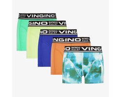 VINGINO jongens boxershorts blauw multicolor - Maat 146/152