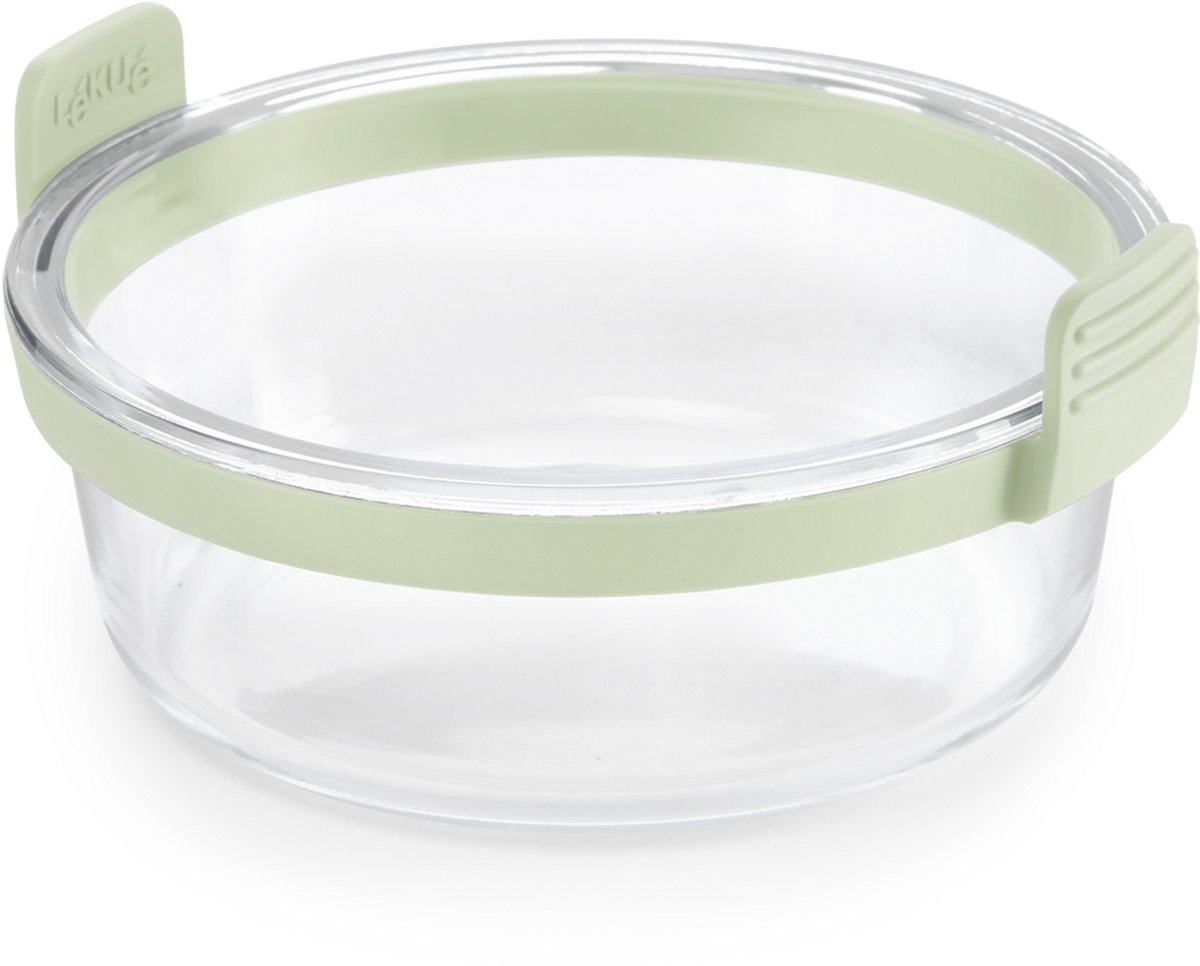 Lékué Airfryer Ovenschaal ø 20 cm - Glas - Transparent