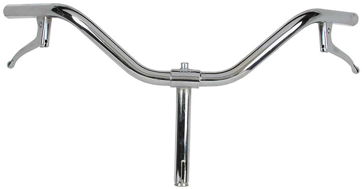 Brn Parma Stuur Zilver 22.2 mm / 600 mm