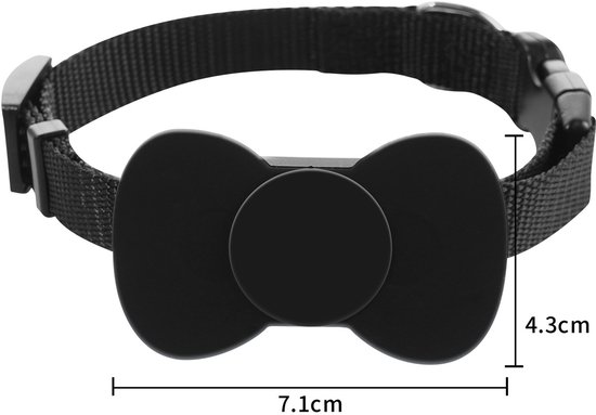 CAIWEIJUN Mini GPS Tracker Voor Katten - Wereldwijde Tracking Zonder Abonnement - IOS Android