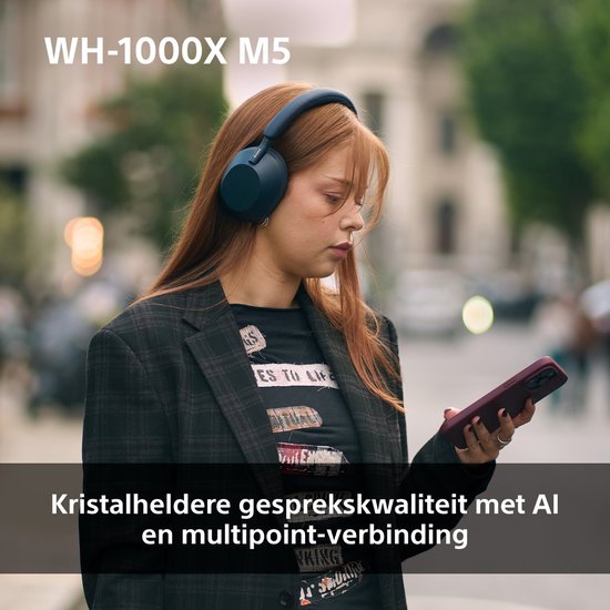 Sony WH-1000XM5 - Draadloze koptelefoon met Noise Cancelling - Zwart