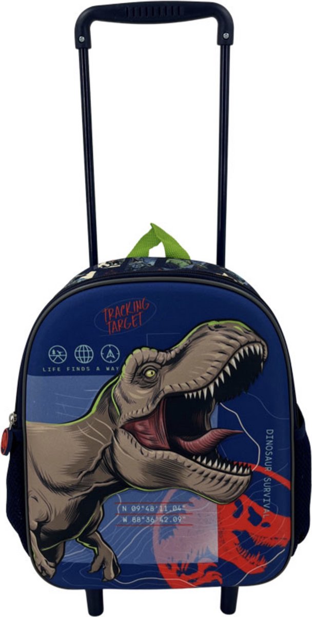 Jurassic World: Trolley Rugtas 36x25x14cm