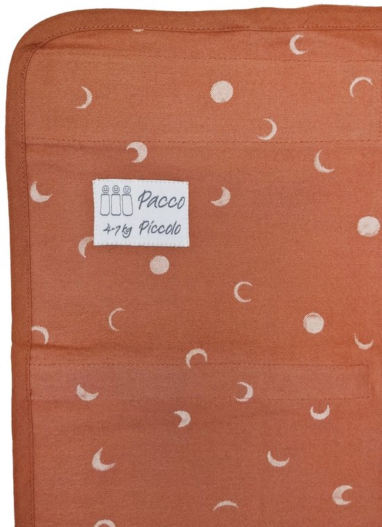 Pacco piccolo (4-7kg), terra met maan print van Merkloos — afbeelding 2