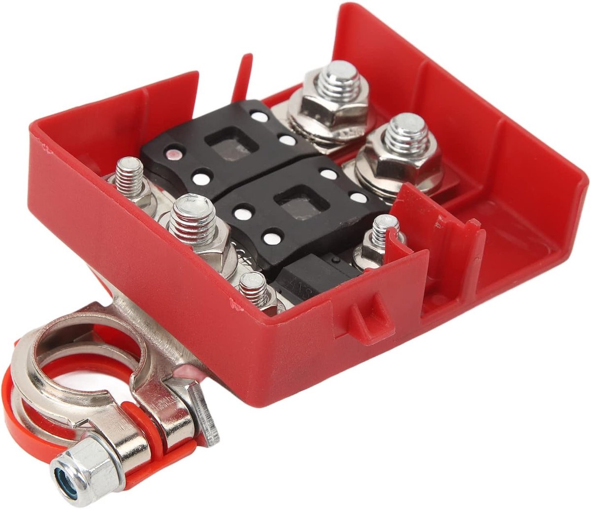 Fuse Box Battery Clamp - 32V - 400A - Kortsluitbeveiliging - Snelle Verbinding voor Caravans