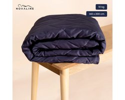 Novaline verzwaringsdekens - Weighted blanket - Volwassenen - Verzwaringsdeken - 1 persoons dekbed - 10 kg - 140 x 200 cm